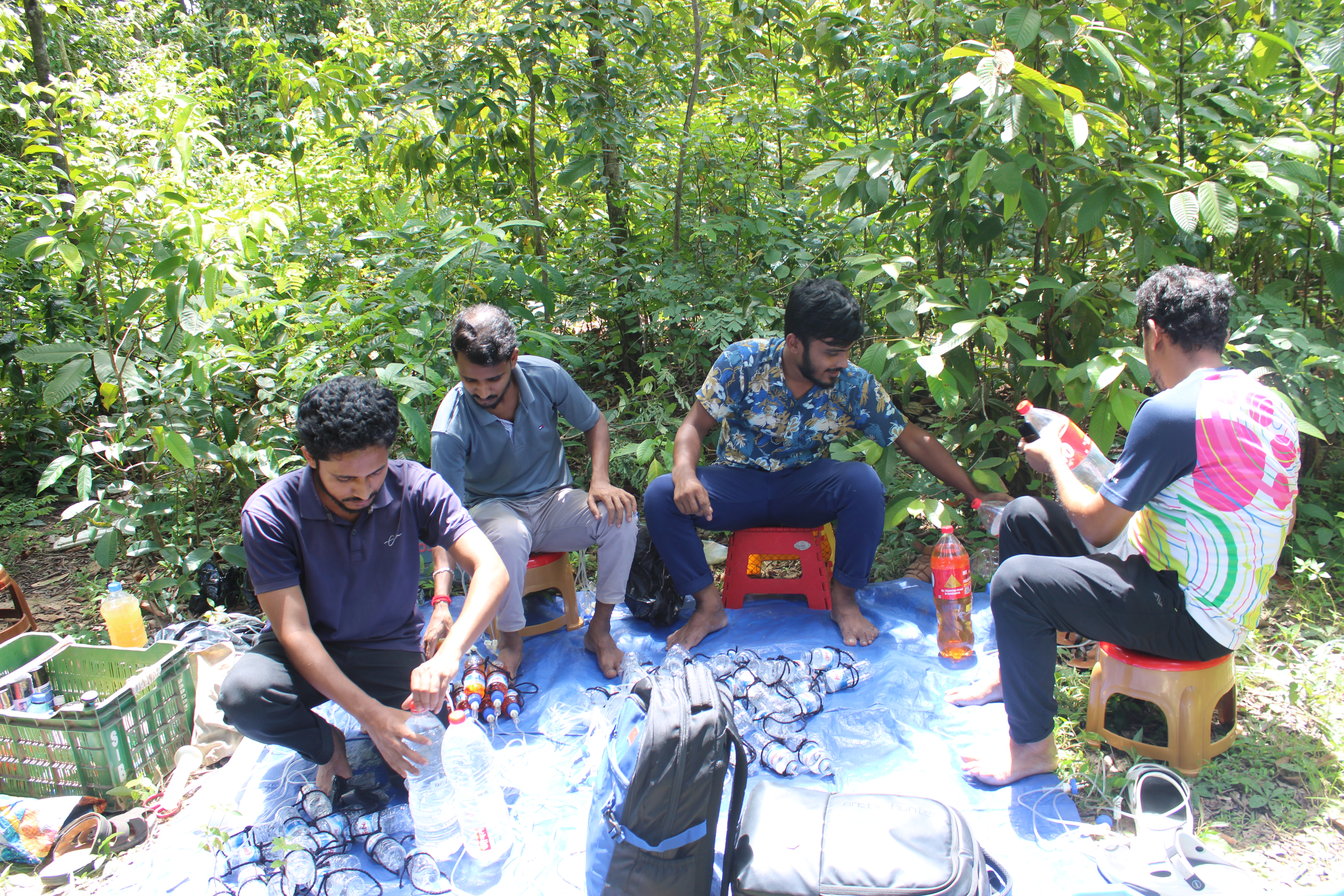 মাঠে ইনডিওসার প্রয়োগ